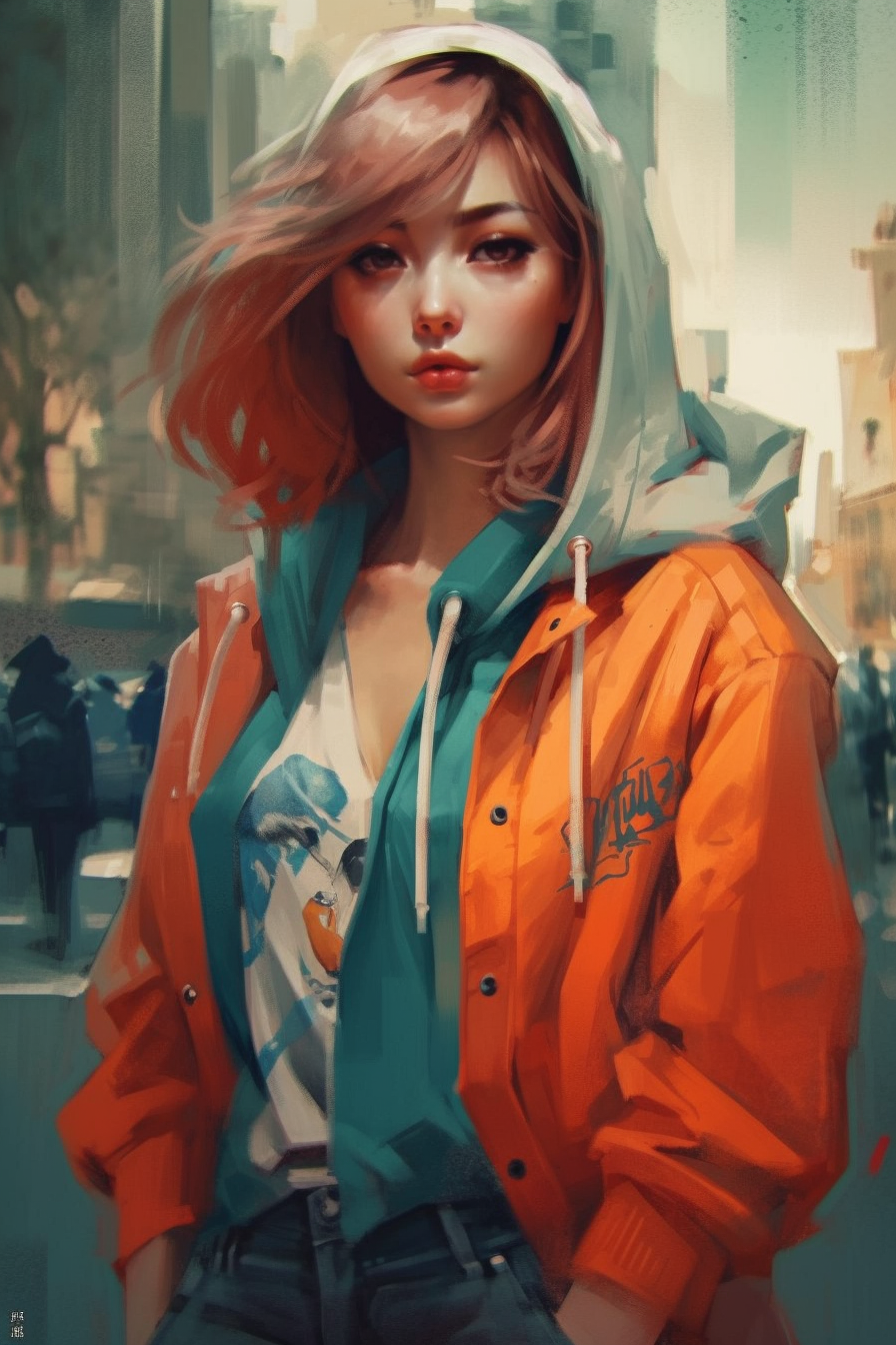 美女、休閑服、現(xiàn)代時尚、伊利亞庫夫希諾夫、Artgerm、WLOP、Jackie Ormes、Jacques Villon-森片